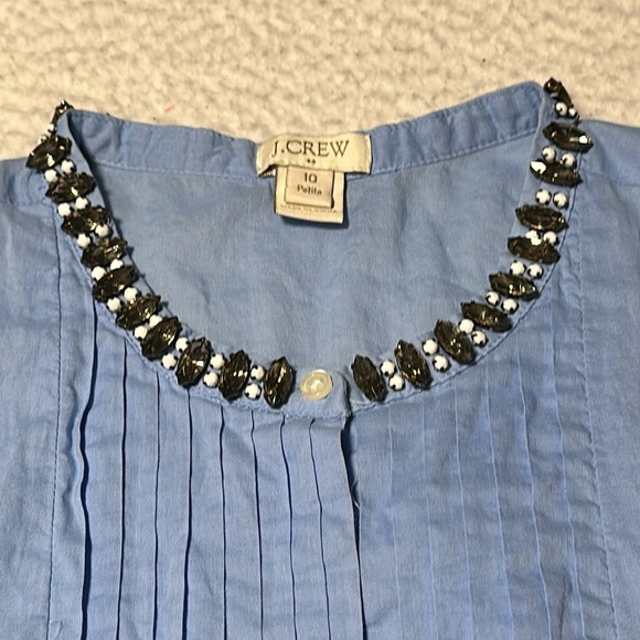 J.Crew Ladies Dressy Tank, EUC, Size 10 Petite - Picture 4 of 8